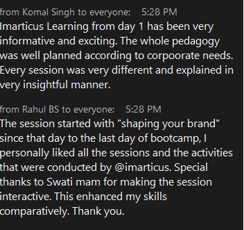 feedback swati jain nlp coaching