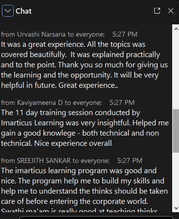 feedback swati jain nlp coaching